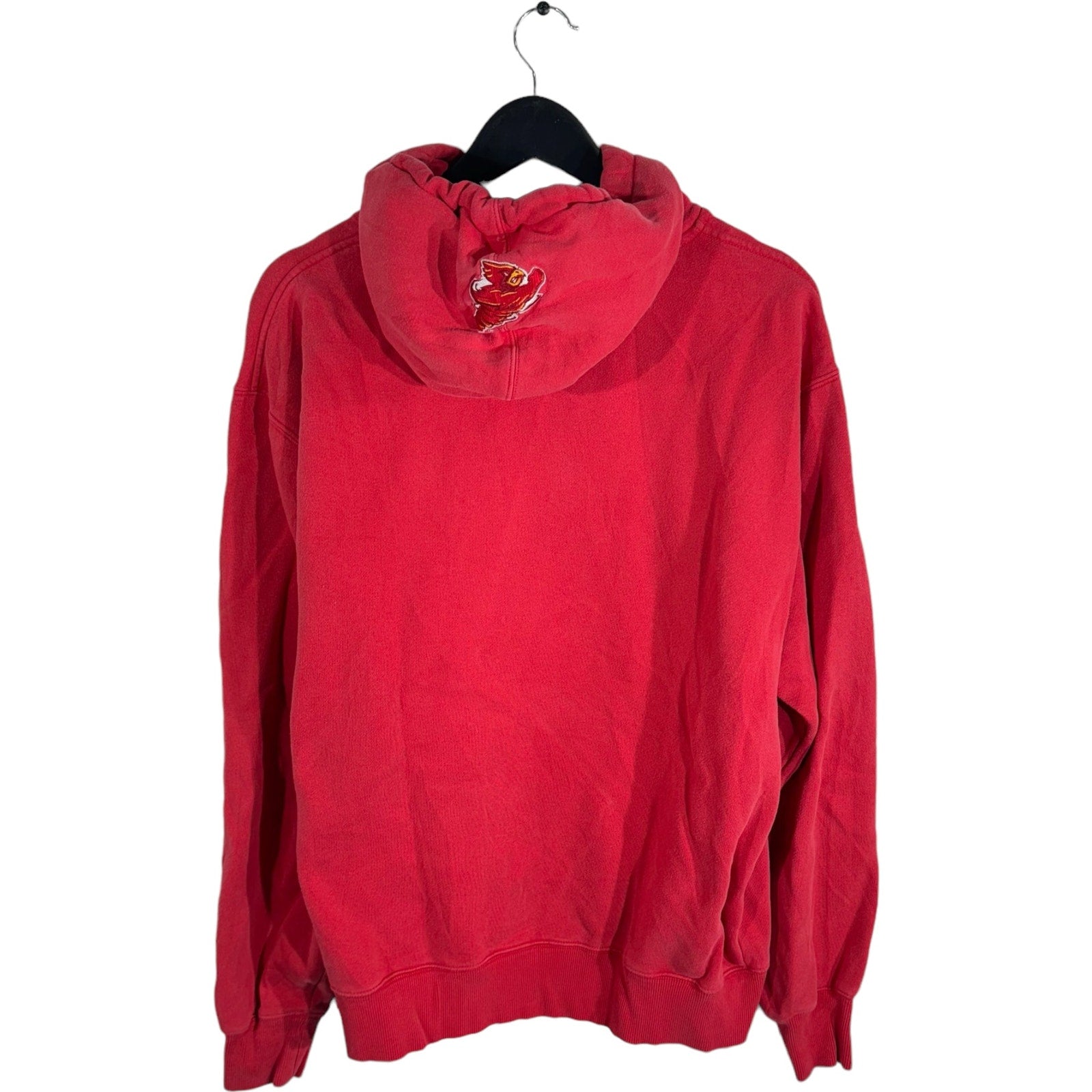 Collection of Champion Iowa State University Cardinals Mascot Hoodie in a gallery layout