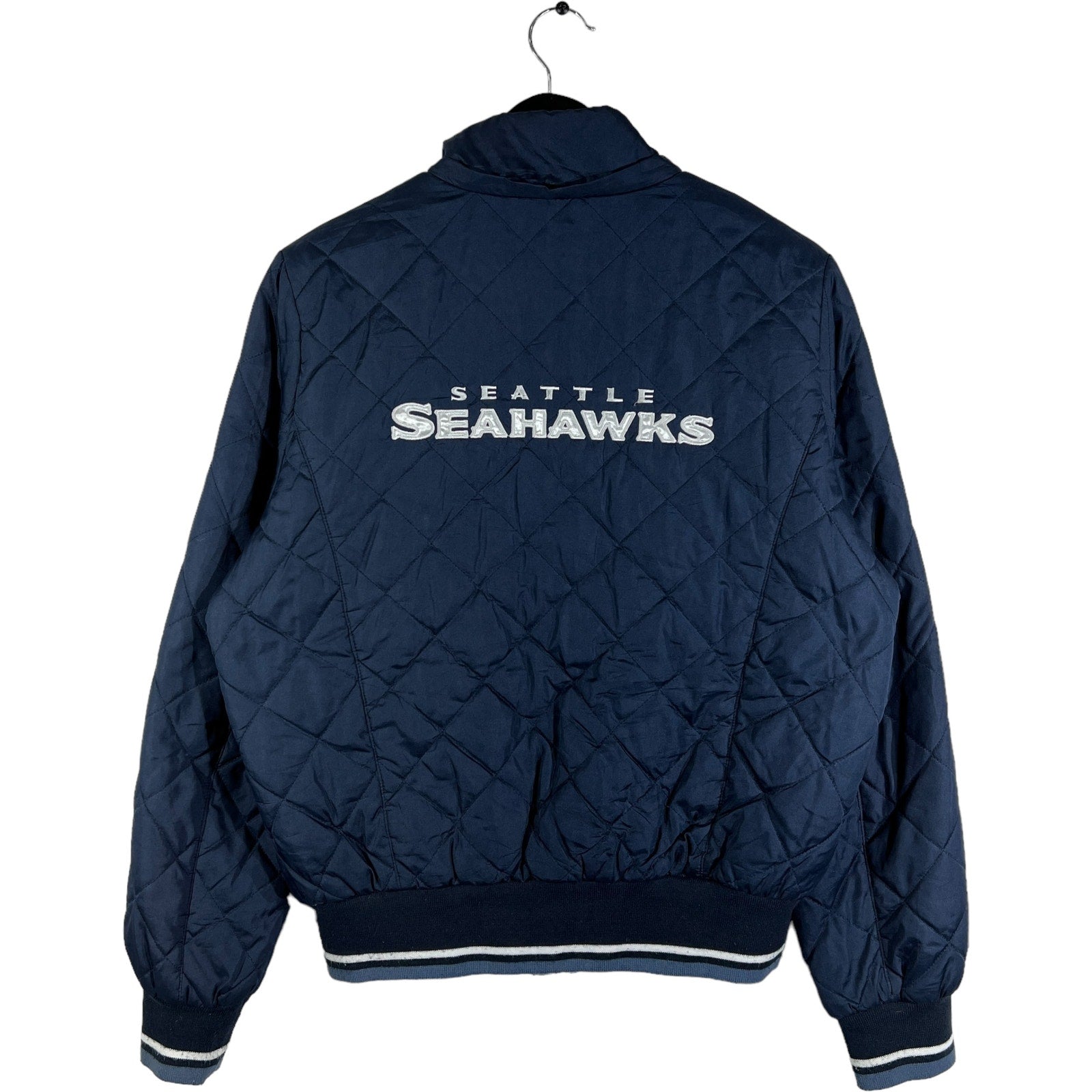 Collection of NFL Seattle SeaHawks Women's Light Jacket in a gallery layout