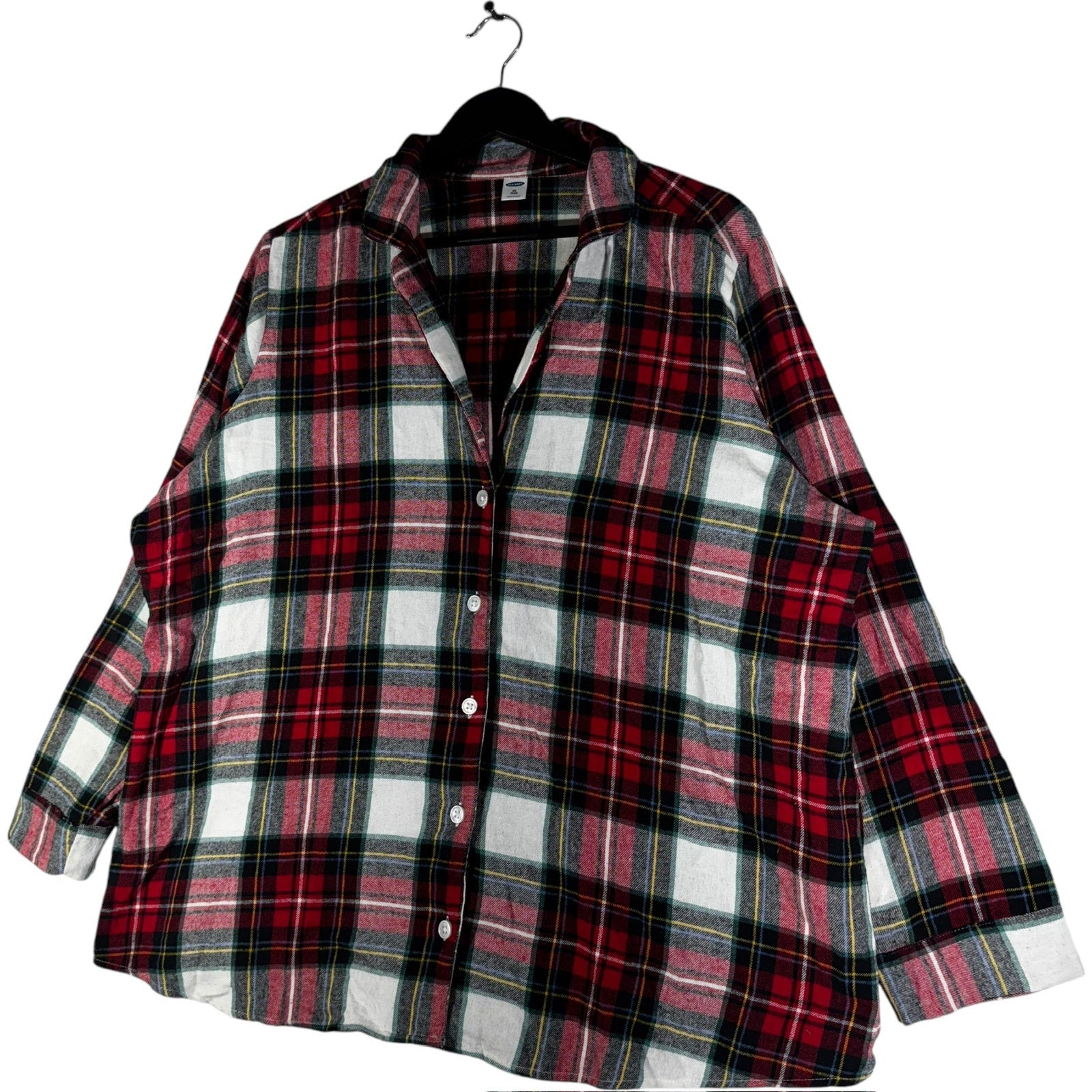 Collection of Old Navy Long Sleeve Flannel in a gallery layout