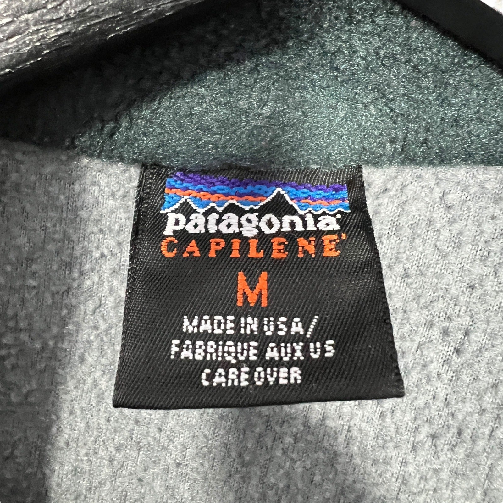 Collection of Vintage Patagonia Capilene 1/4 Zip Fleece Pullover in a gallery layout