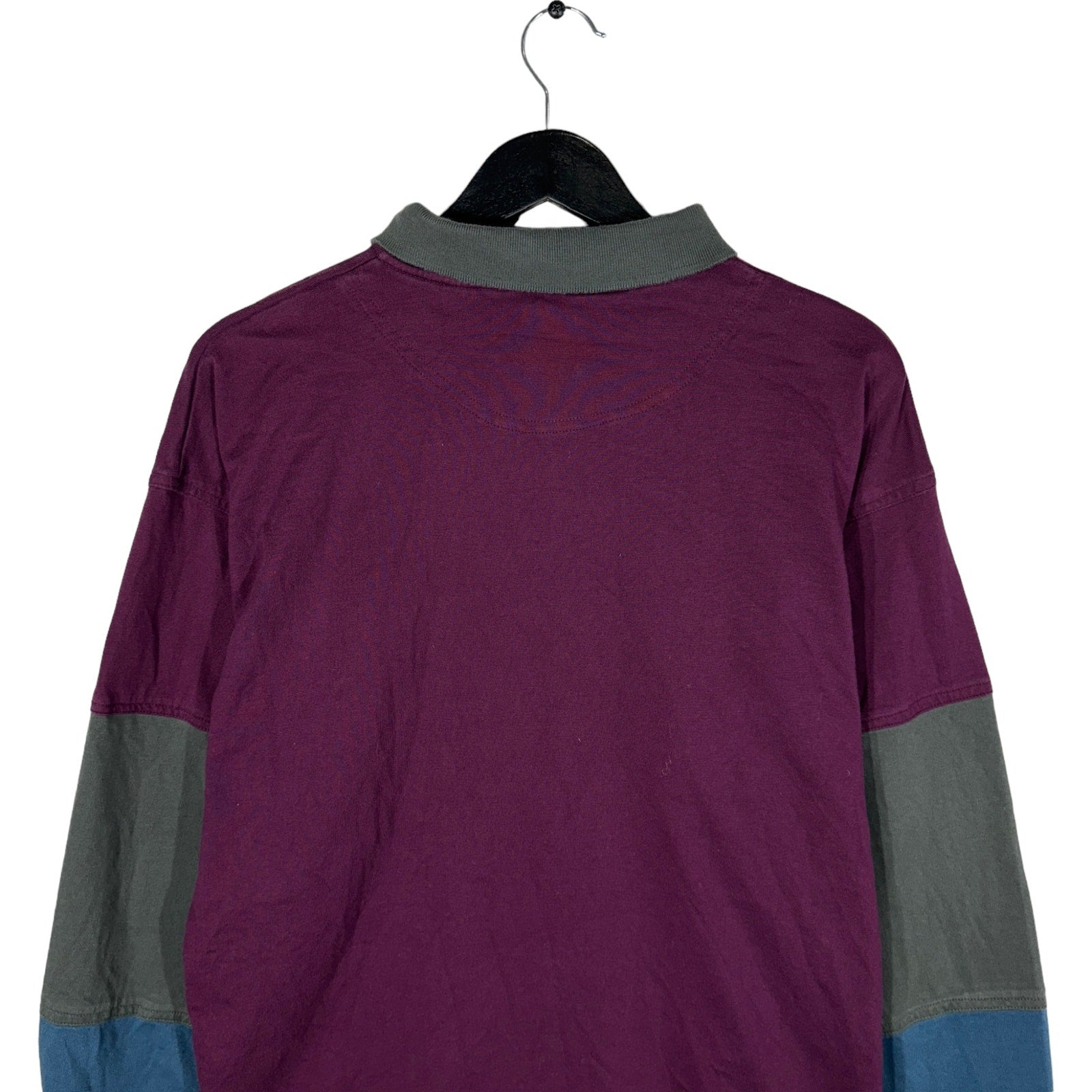 Collection of Multicolored Long Sleeve Polo in a gallery layout