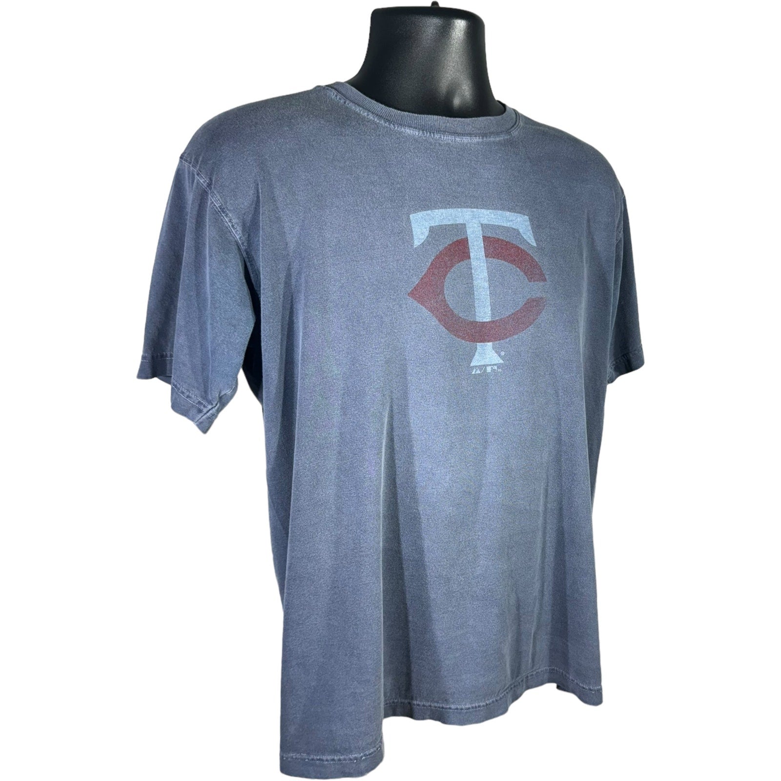 Collection of Majestic Minnesota Twins Logo Tee in a gallery layout