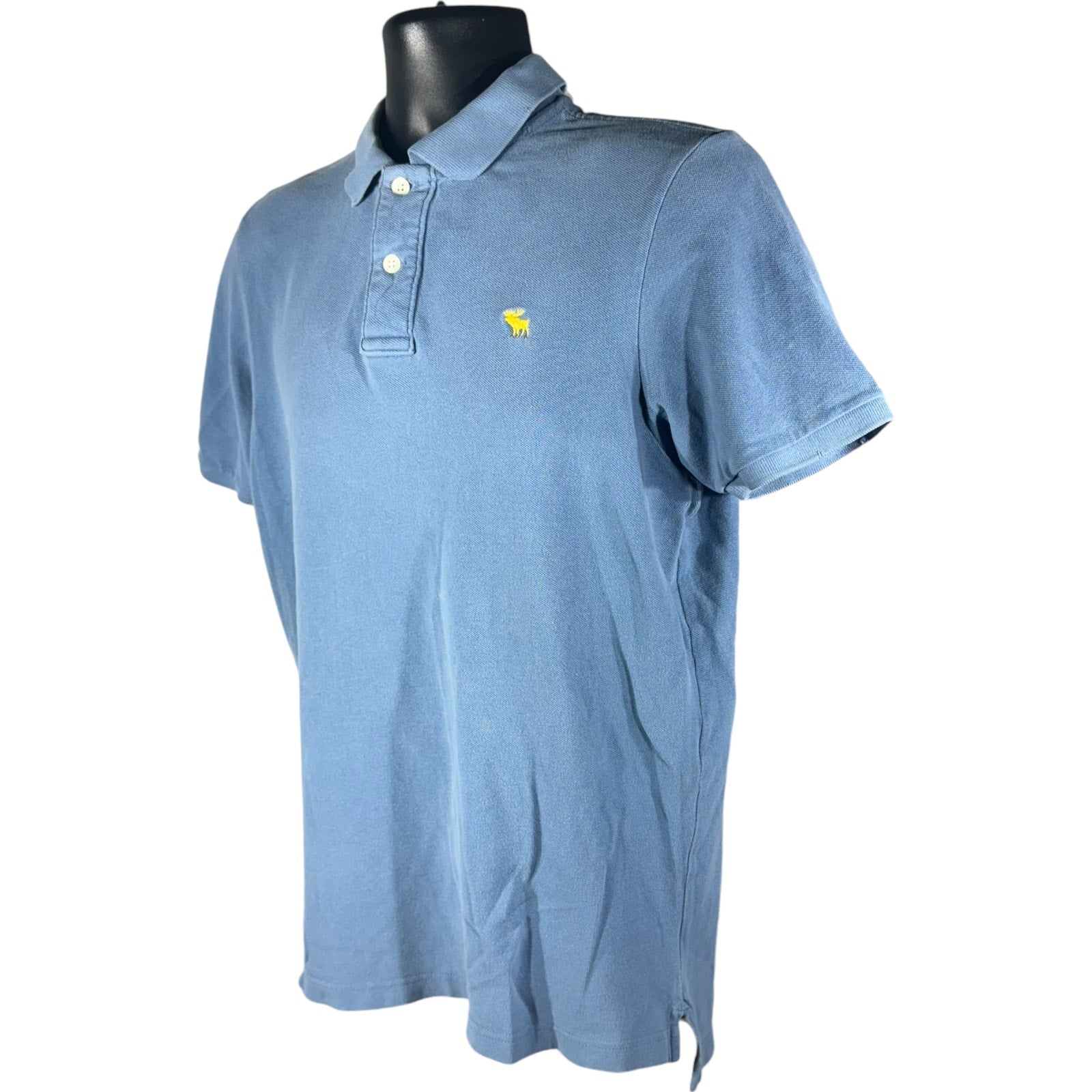 Collection of Abercrombie & Fitch Short Sleeve Polo in a gallery layout