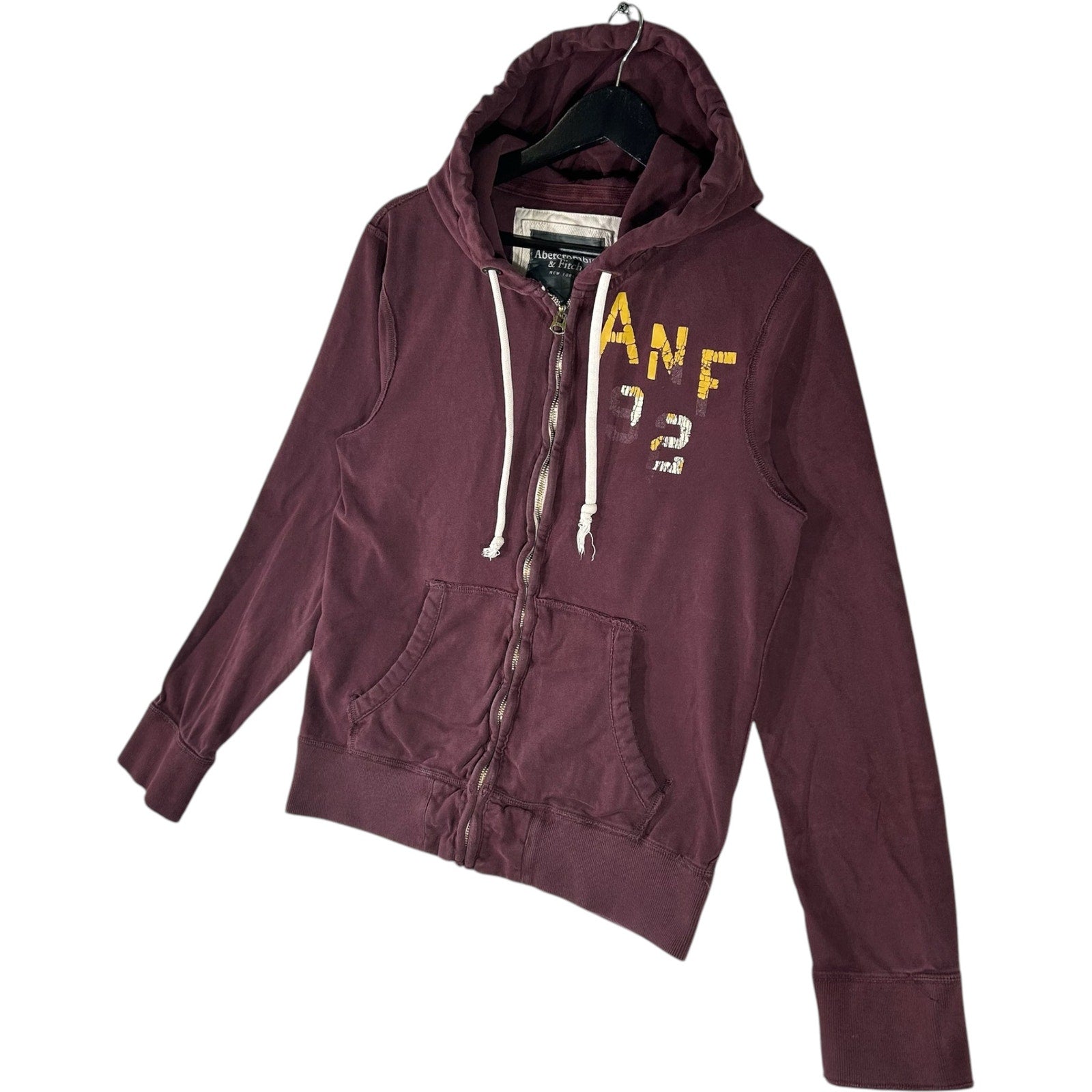 Collection of Women's Abercrombie And Fitch Fill Zip Hoodie in a gallery layout