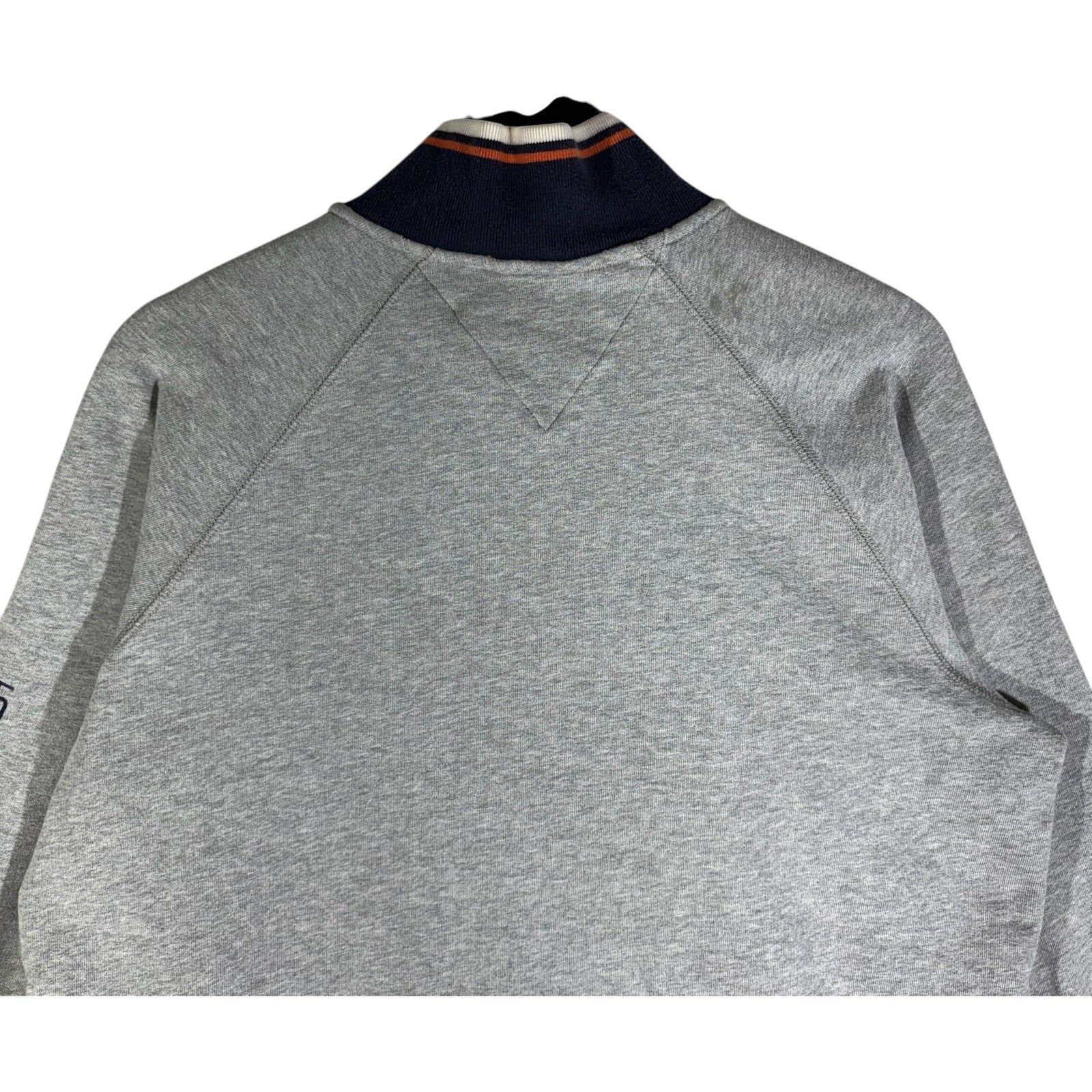 Collection of Tommy Hilfiger Arm Patch Full Zip Sweatshirt in a gallery layout