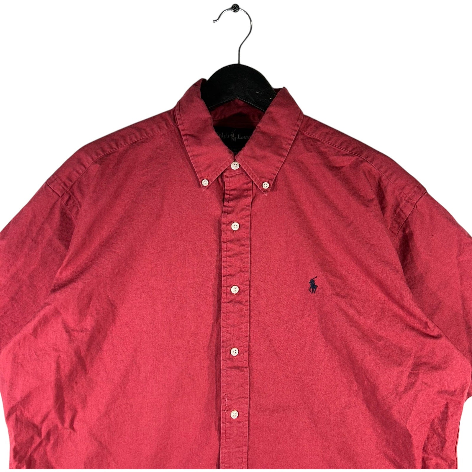 Collection of Ralph Lauren Short Sleeve Full Button Up in a gallery layout