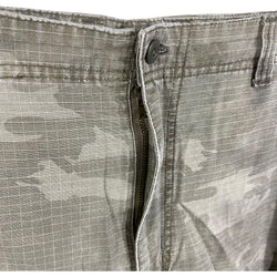 Collection of No Boundaries Camo Zip Fly Cargo Shorts in a gallery layout