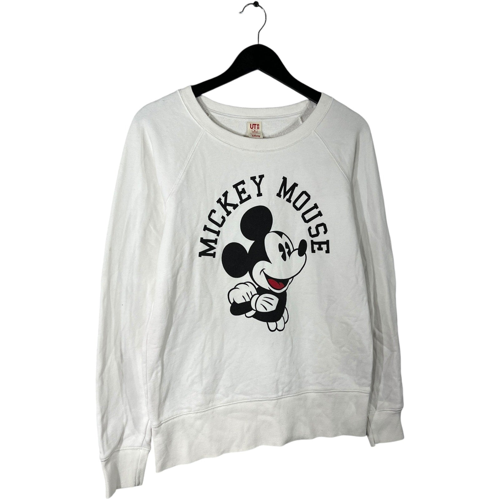 Collection of Uniqlo Mickey Mouse Crewneck in a gallery layout