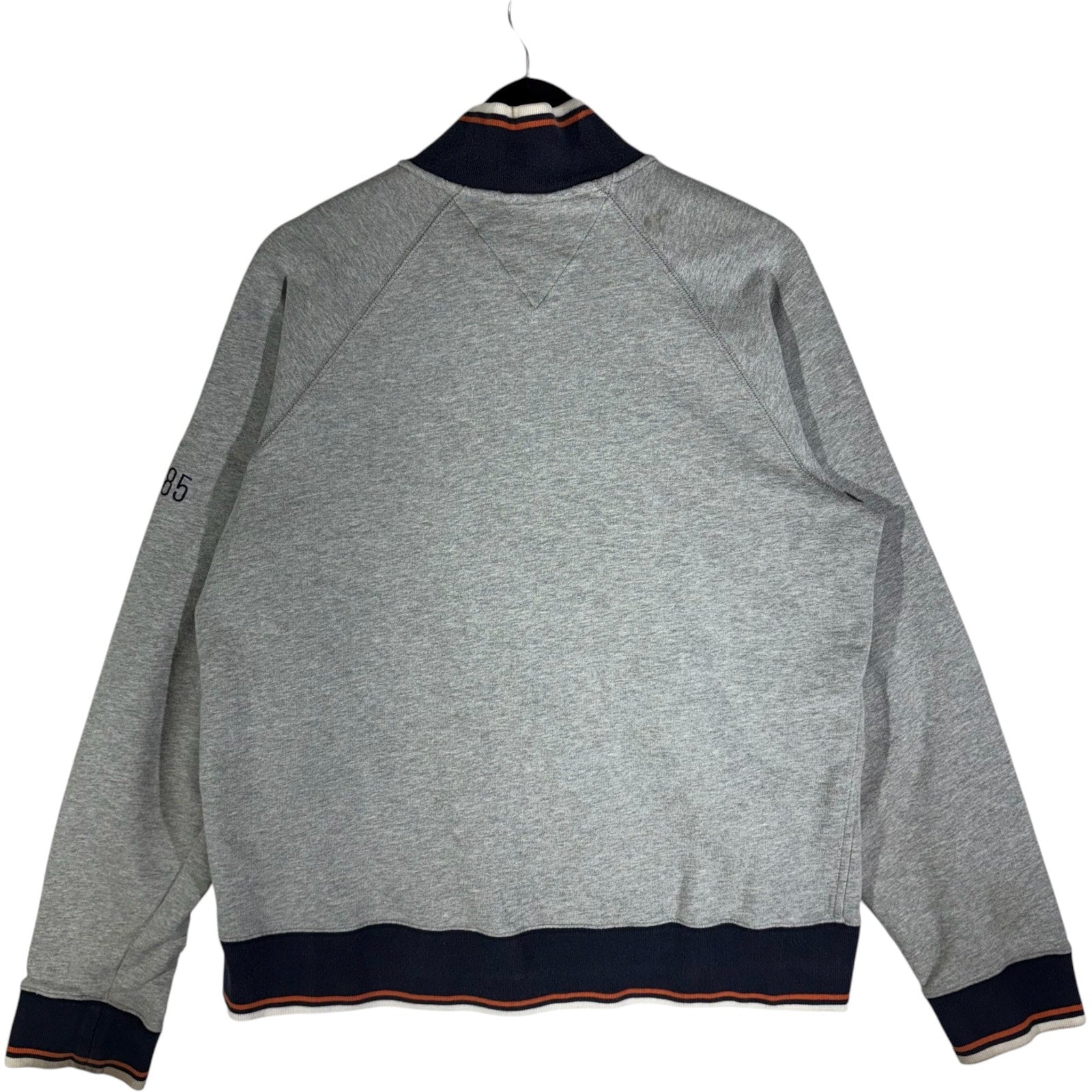 Collection of Tommy Hilfiger Arm Patch Full Zip Sweatshirt in a gallery layout