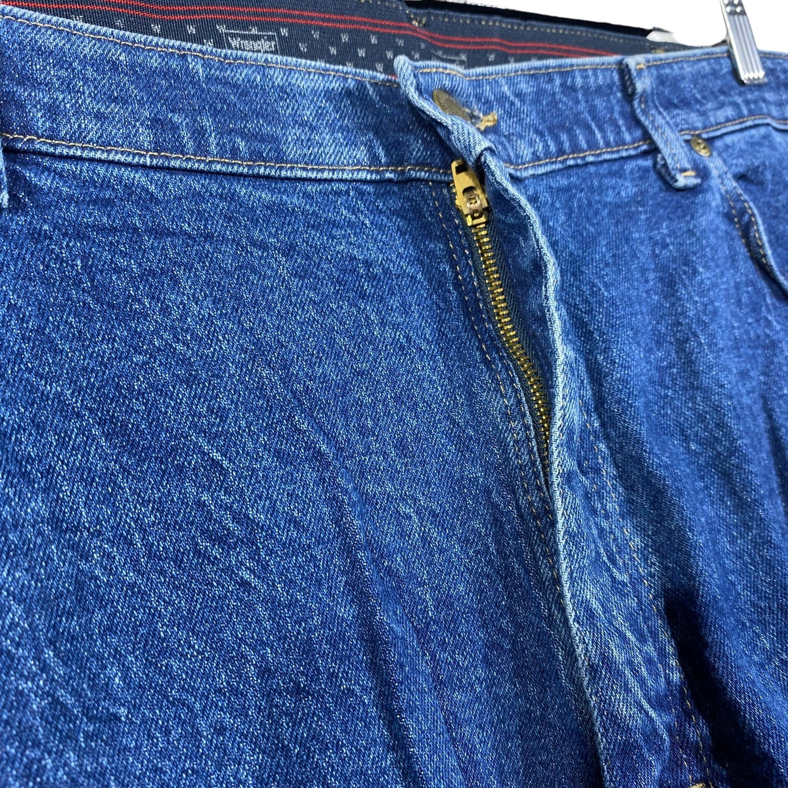 Collection of Wrangler Zip Fly Straight Leg Denim Pants in a gallery layout