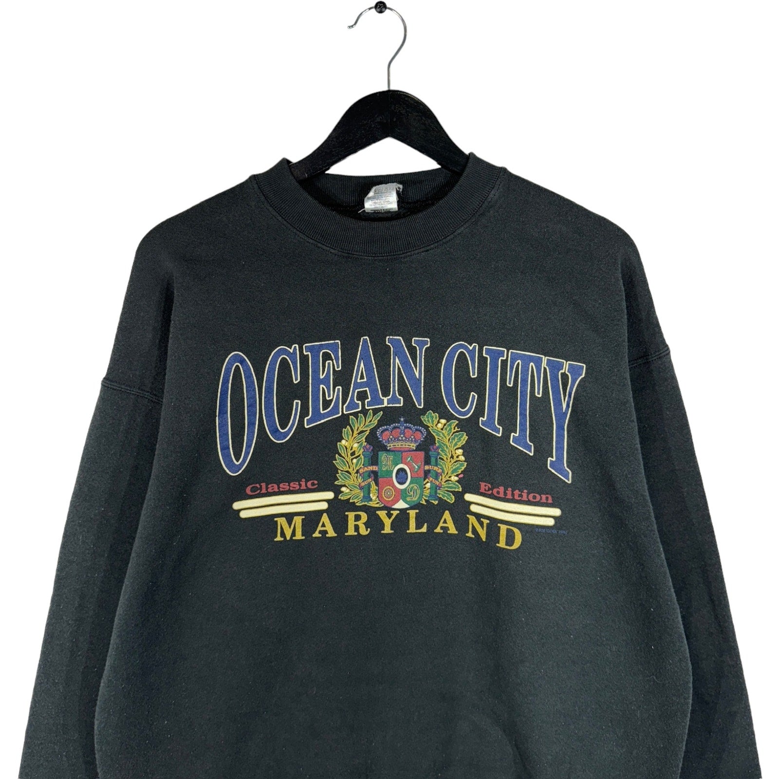 Collection of Vintage Ocean City Maryland Crewneck in a gallery layout