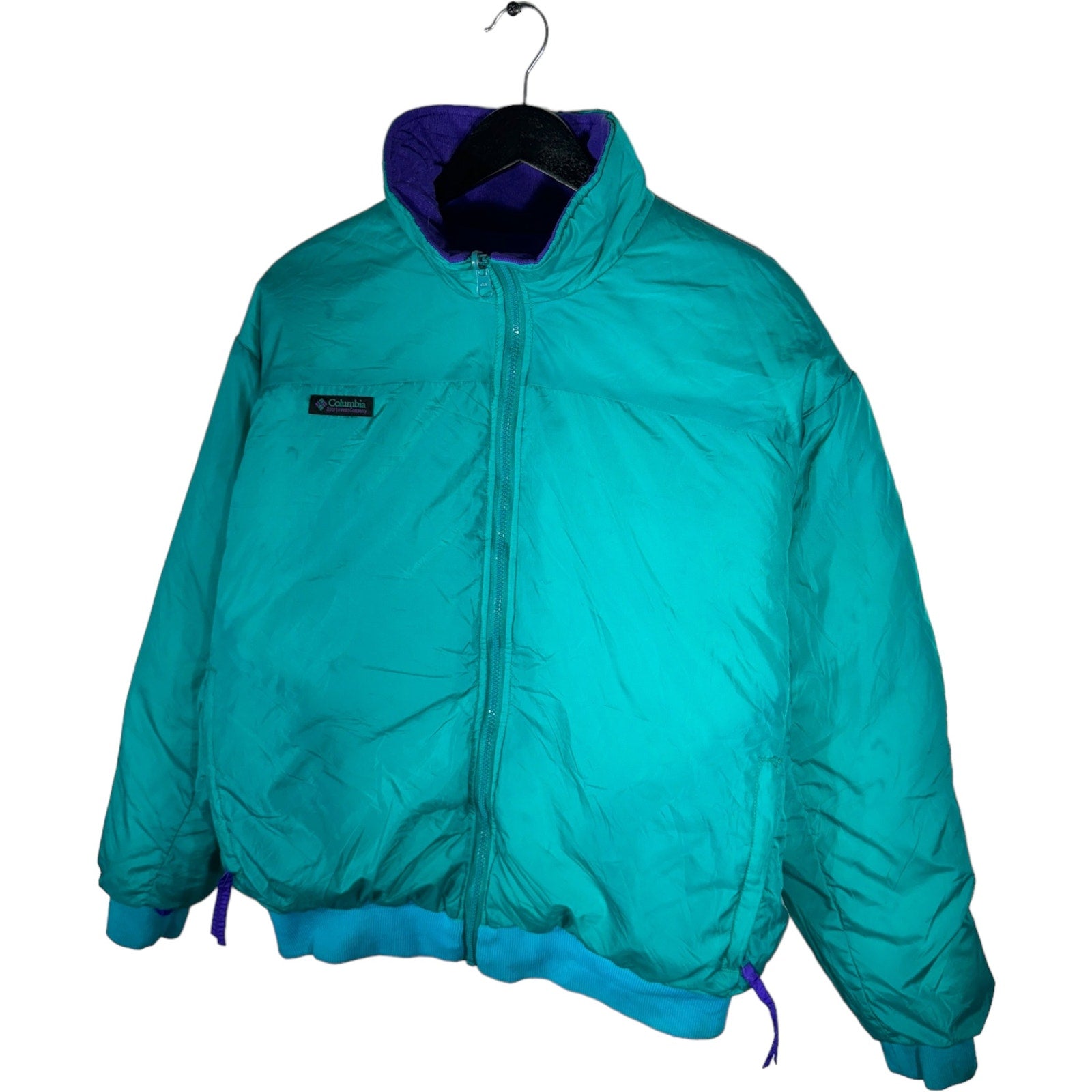 Collection of Vintage Columbia Reversible Puffer Jacket in a gallery layout