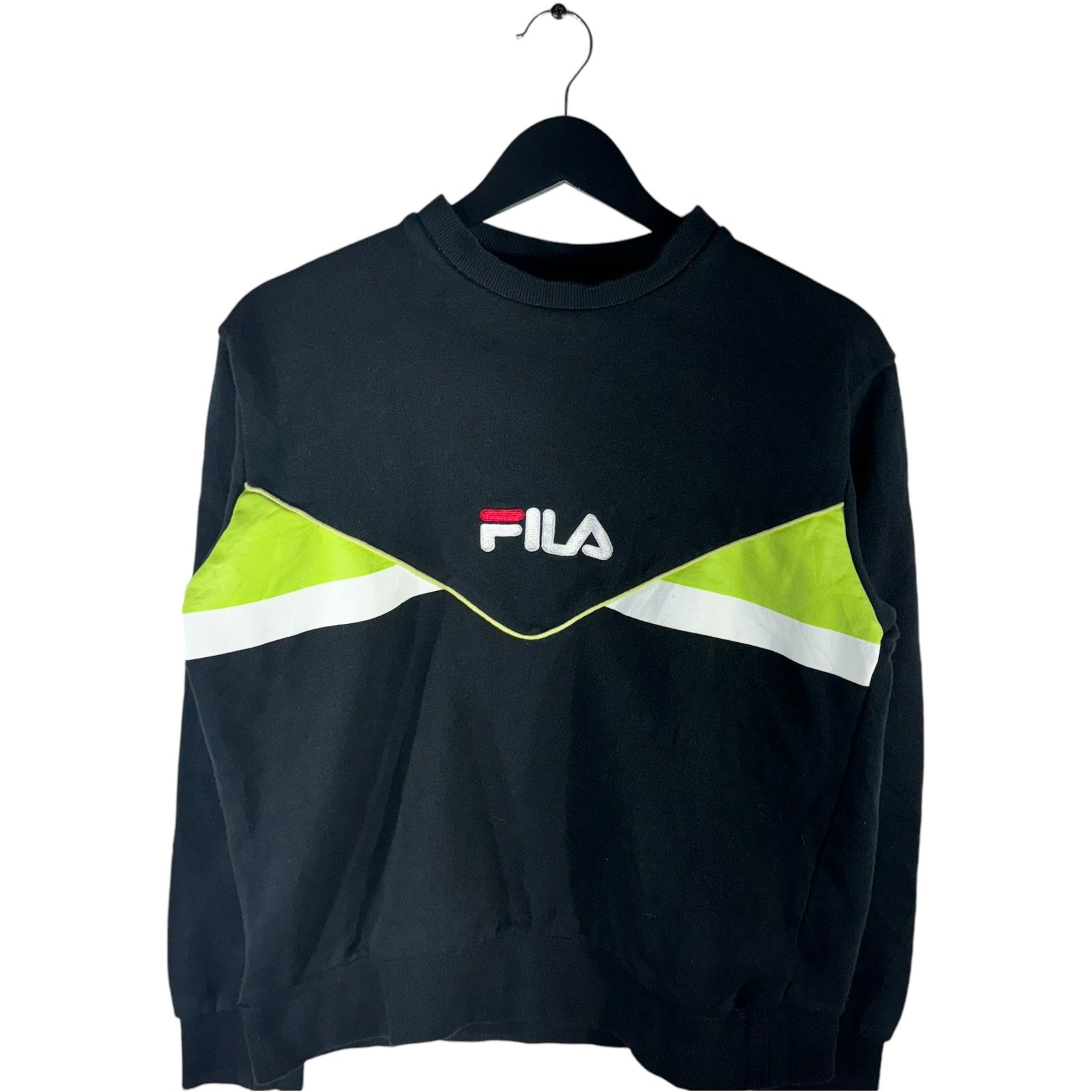 Collection of FILA Embroidered Center Logo Crewneck in a gallery layout