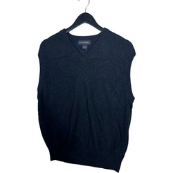 Collection of Brooks Brothers V-Neck Sweater Vest in a gallery layout