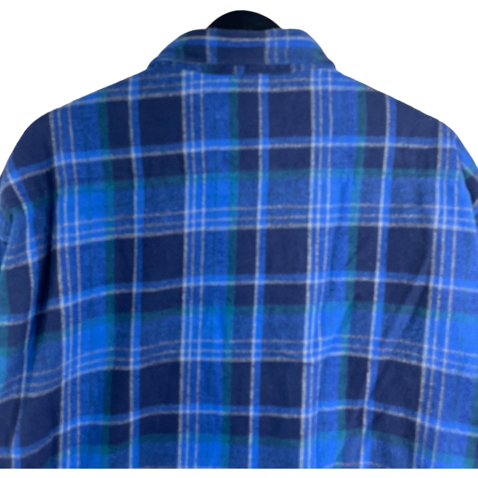 Collection of St. Johns Bay Plaid Long Sleeve Flannel in a gallery layout