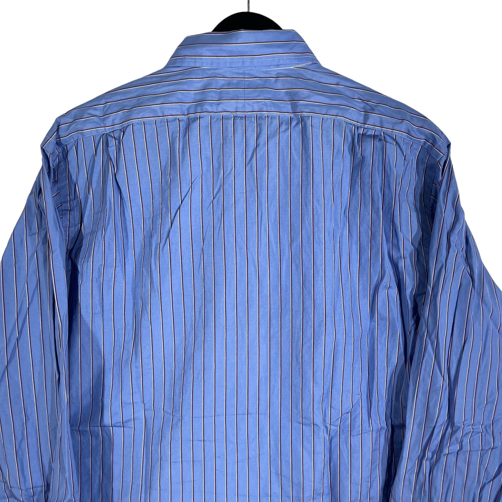 Collection of Polo Ralph Lauren Curham Custom Fit Striped Dress Shirt in a gallery layout