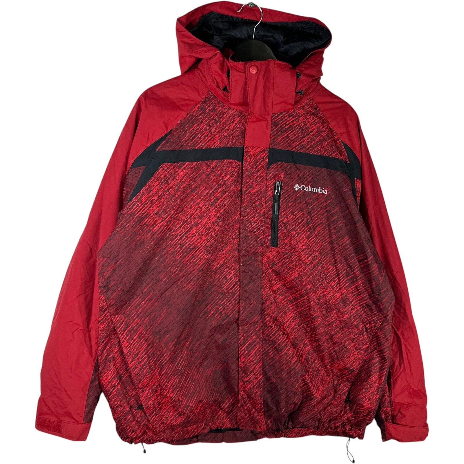 Collection of Columbia Interchange Hooded Full Zip 2 In 1 Jacket in a gallery layout