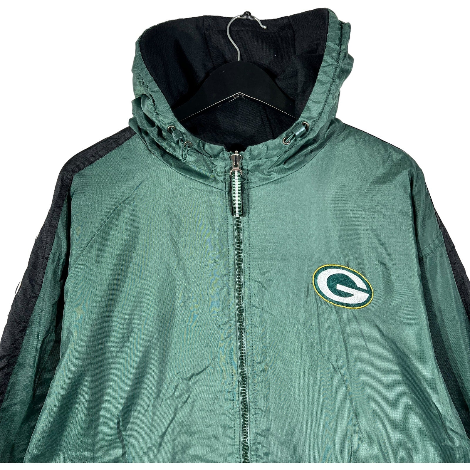 Collection of Reebok Green Bay Packers NFL Light Jacket in a gallery layout