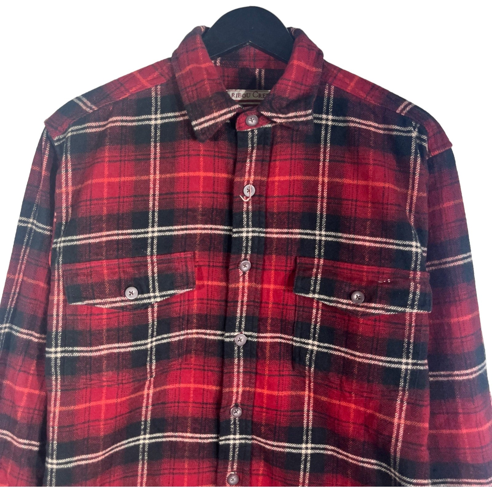 Collection of Caribou Creek Plaid Long Sleeve Flannel in a gallery layout