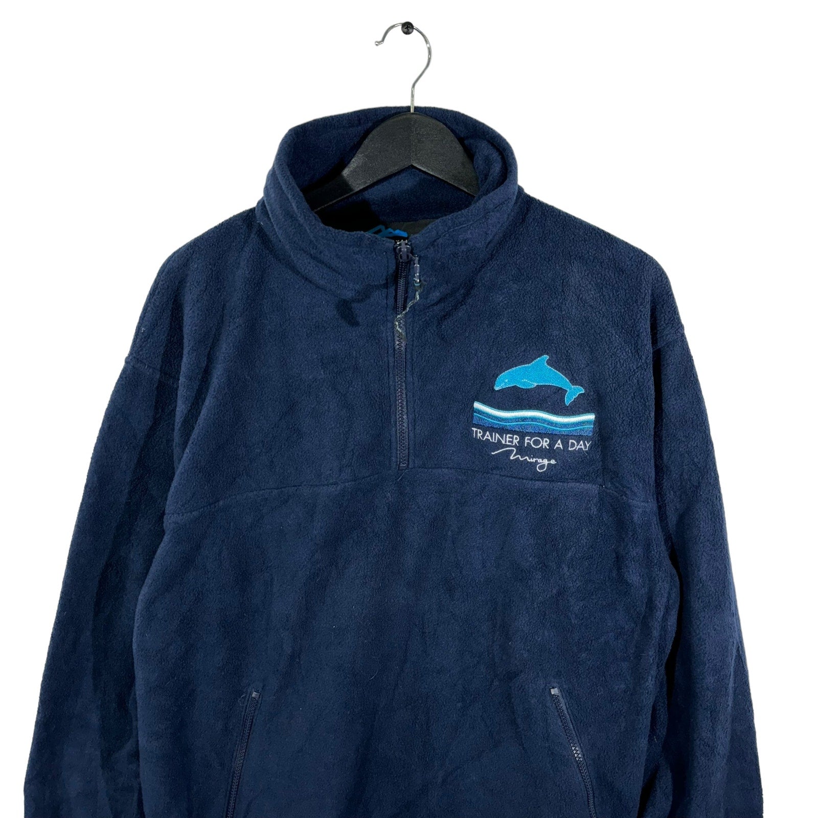 Collection of Vintage Tri-Mountain 1/4 Zip Souvenir Fleece in a gallery layout