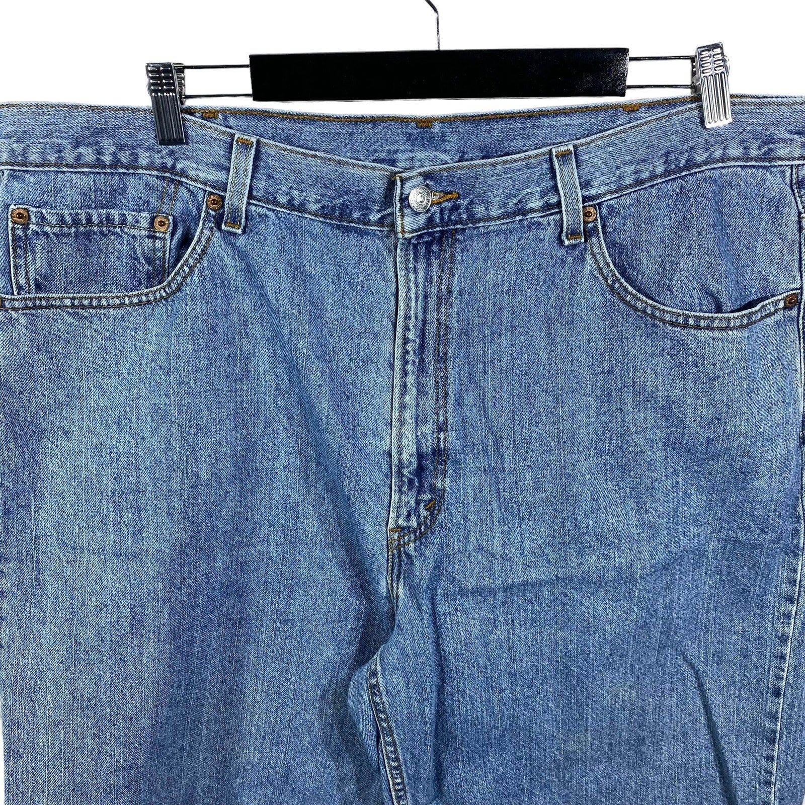 Collection of Levi's 550 Denim Shorts Size 42 in a gallery layout