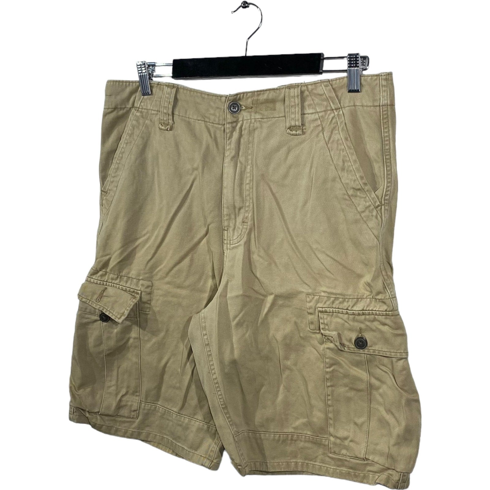 Collection of Chaps Zip Fly Cargo Shorts in a gallery layout