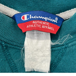 Collection of Champion Embroidered Logo Pullover Crewneck in a gallery layout