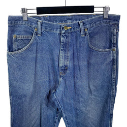 Collection of Wrangler Zip Fly Straight Leg Denim Pants in a gallery layout