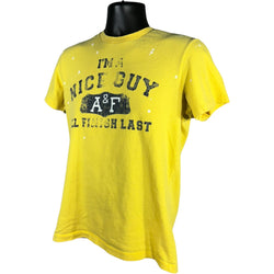 Collection of Abercrombie "I'm A Nice Guy, I'll Finish Last" Tee in a gallery layout