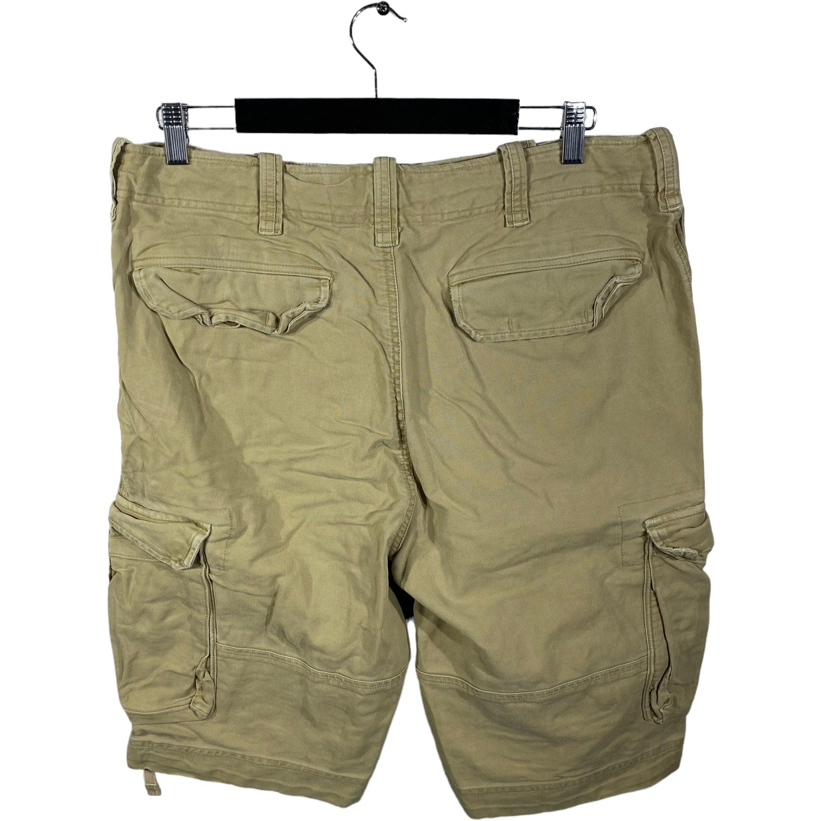 Collection of Abercrombie & Fitch Zip Fly Cargo Shorts in a gallery layout