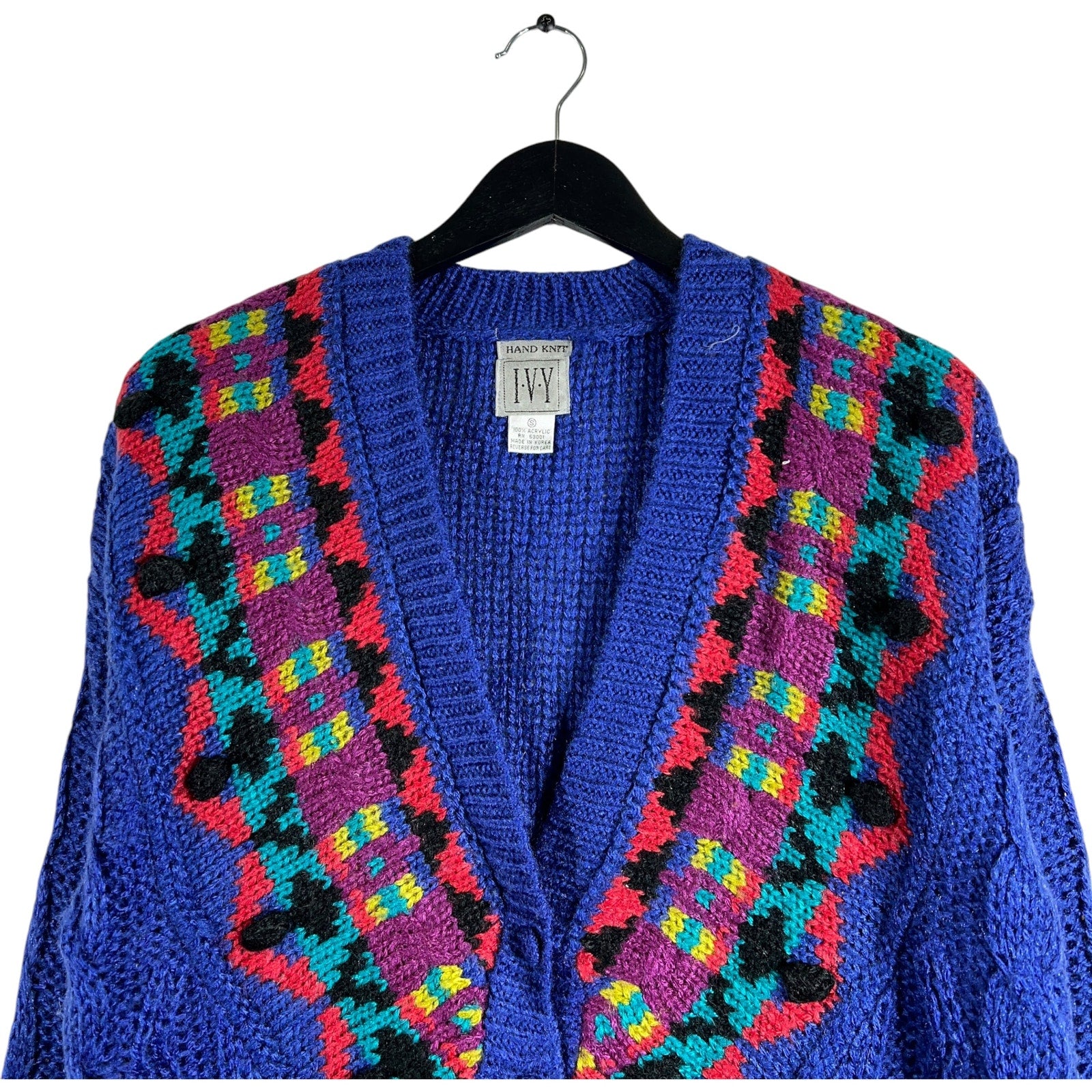 Collection of Women's Hand Knit Cardigan in a gallery layout