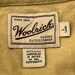 Collection of Woolrich Chamois Long Sleeve Flannel in a gallery layout