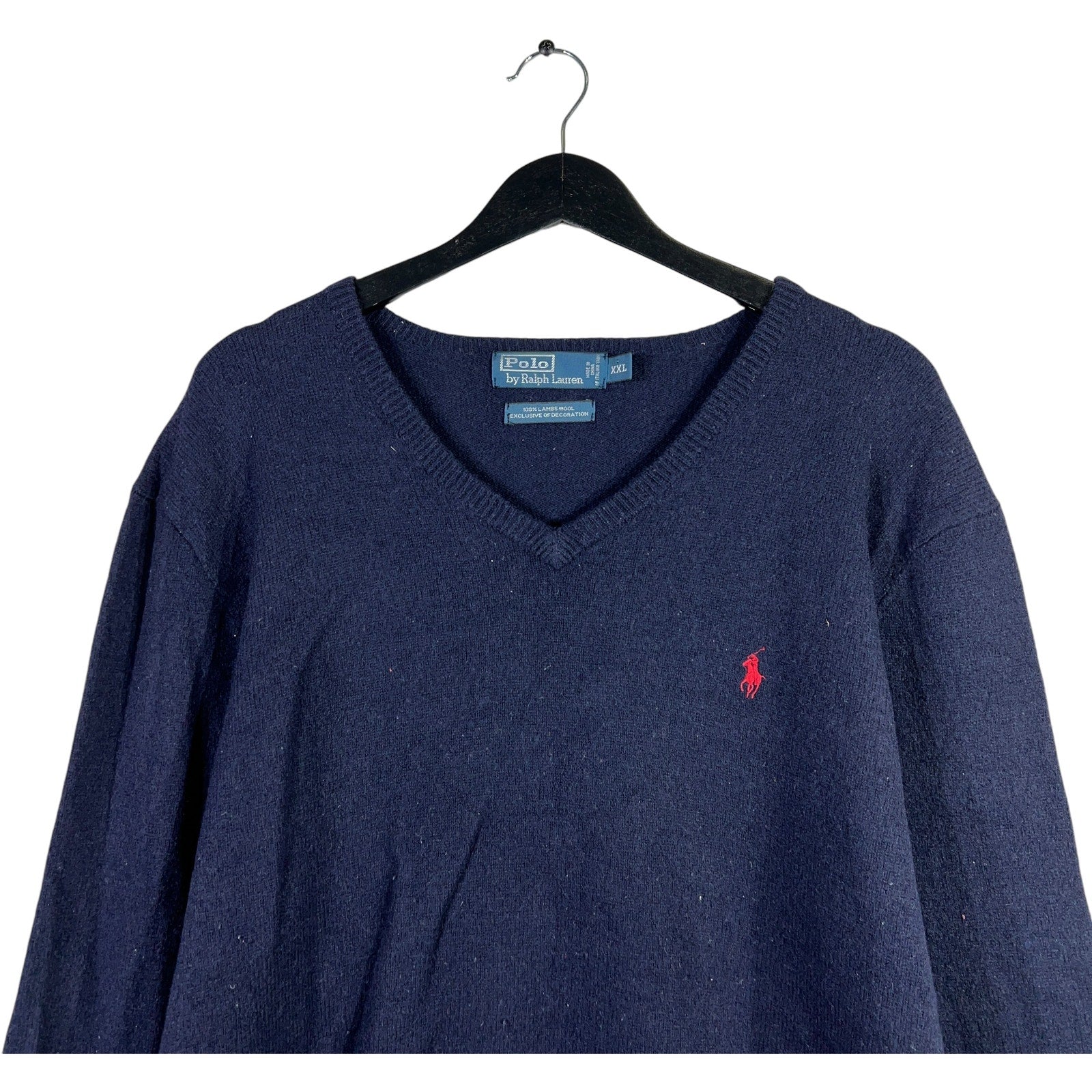 Collection of Vintage Polo Ralph Lauren V-Neck Sweater in a gallery layout