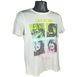 Collection of The Beatles John, Paul, Ringo, George "Let It Be" Band Tee in a gallery layout