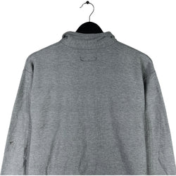 Collection of Abercrombie & Fitch Quater Zip Sweatshirt in a gallery layout