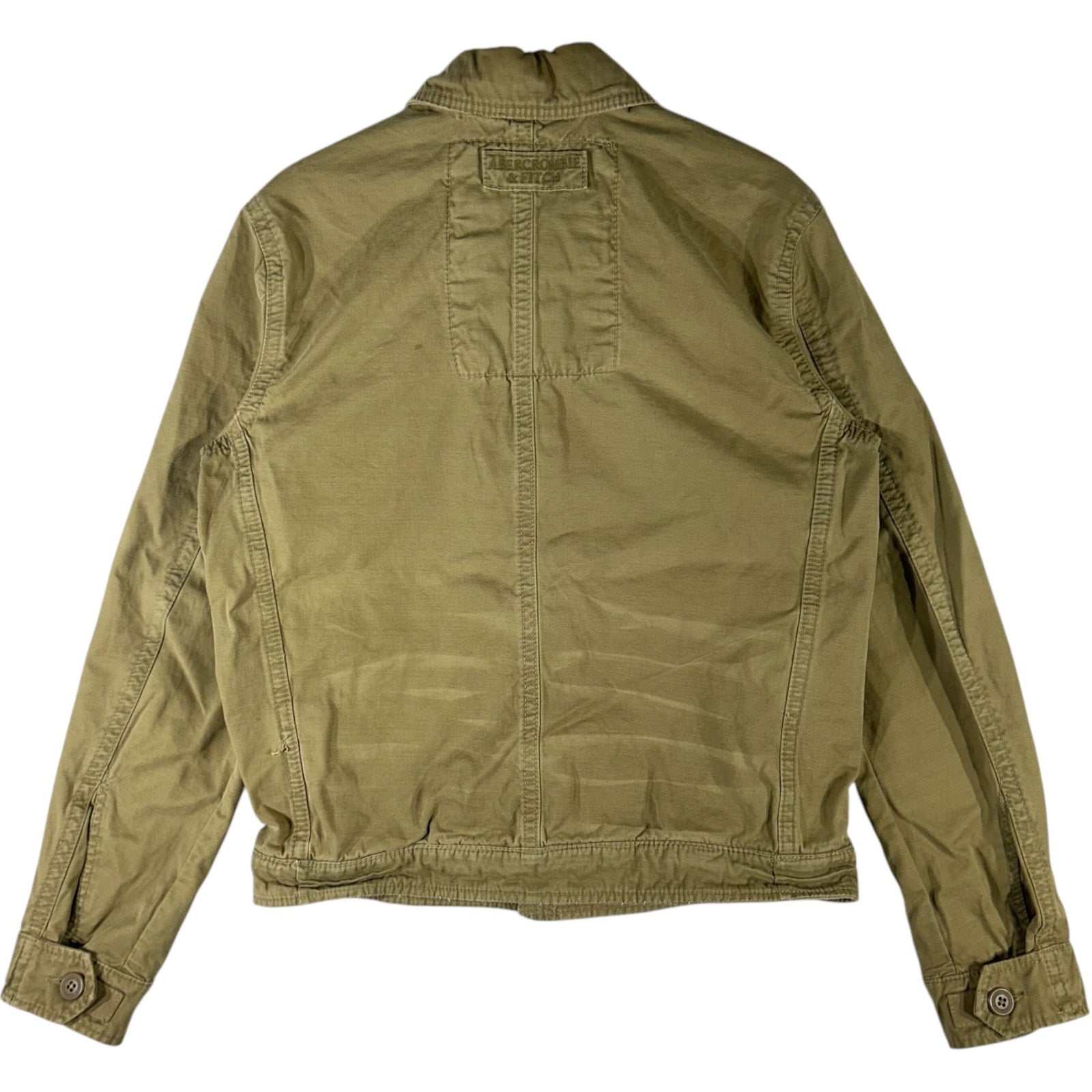 Collection of Abercrombie & Fitch Wakely Button Up Jacket in a gallery layout