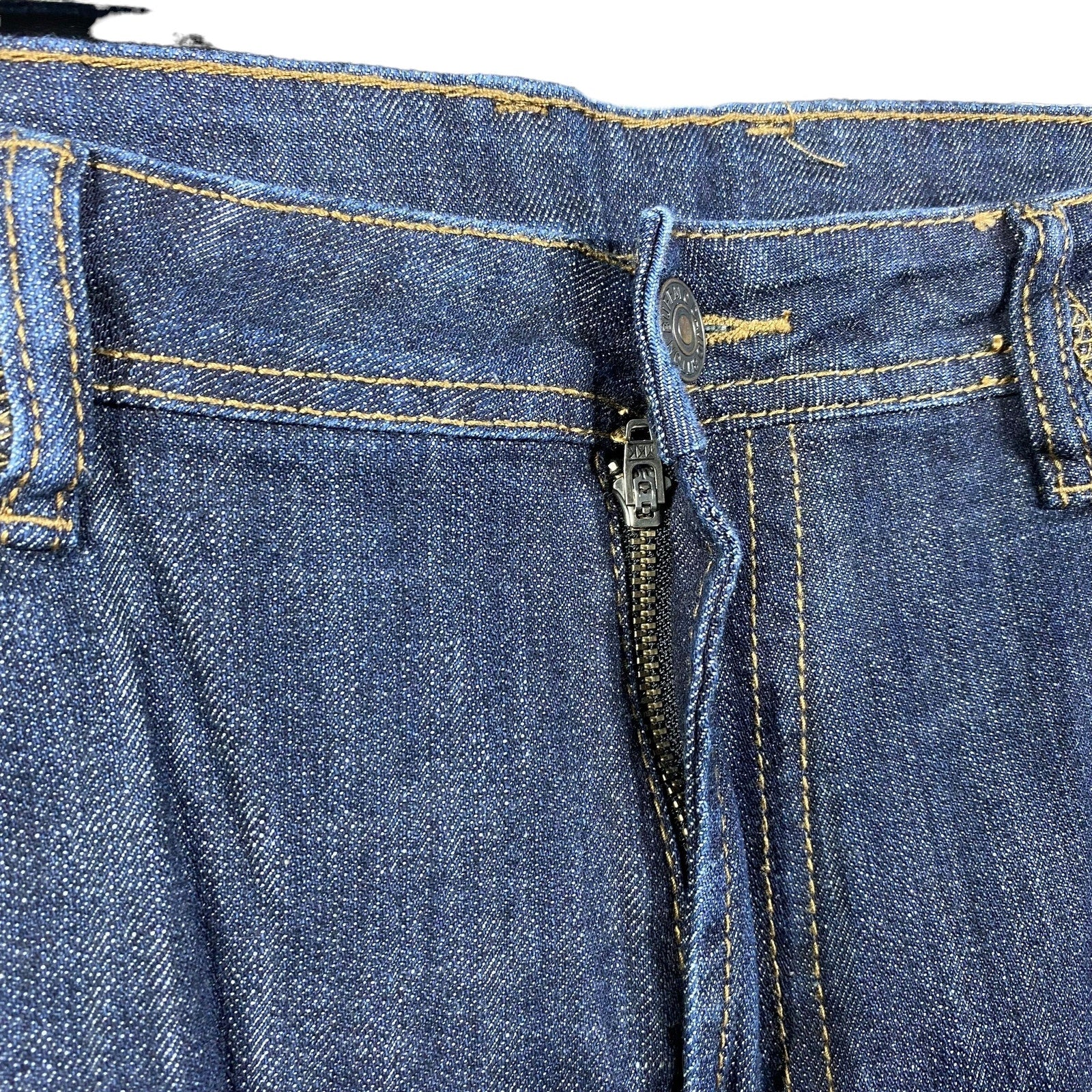 Collection of Driven X Basic Zip Fly Straight Leg Denim Pants in a gallery layout