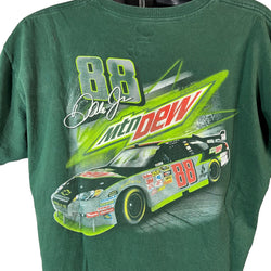 Collection of Nascar Mountain Dew Dale Earnhardt Jr. Racing Tee in a gallery layout