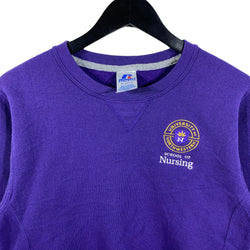 Collection of Russell Athletics University Of North Western Nursing Crewneck in a gallery layout