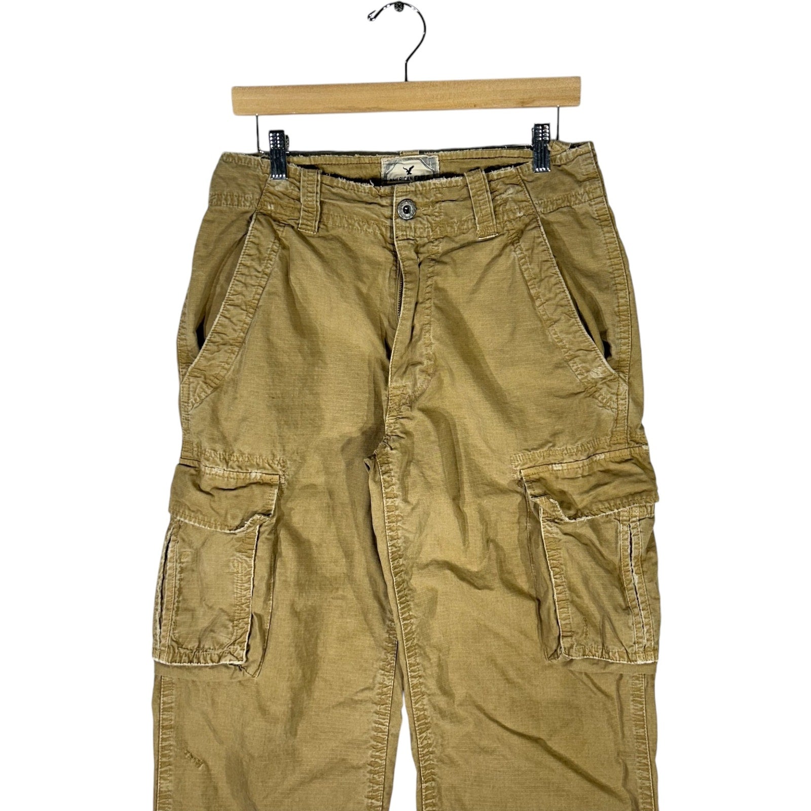 Collection of American Eagle Outfitters Cargo Pants 31x26 in a gallery layout
