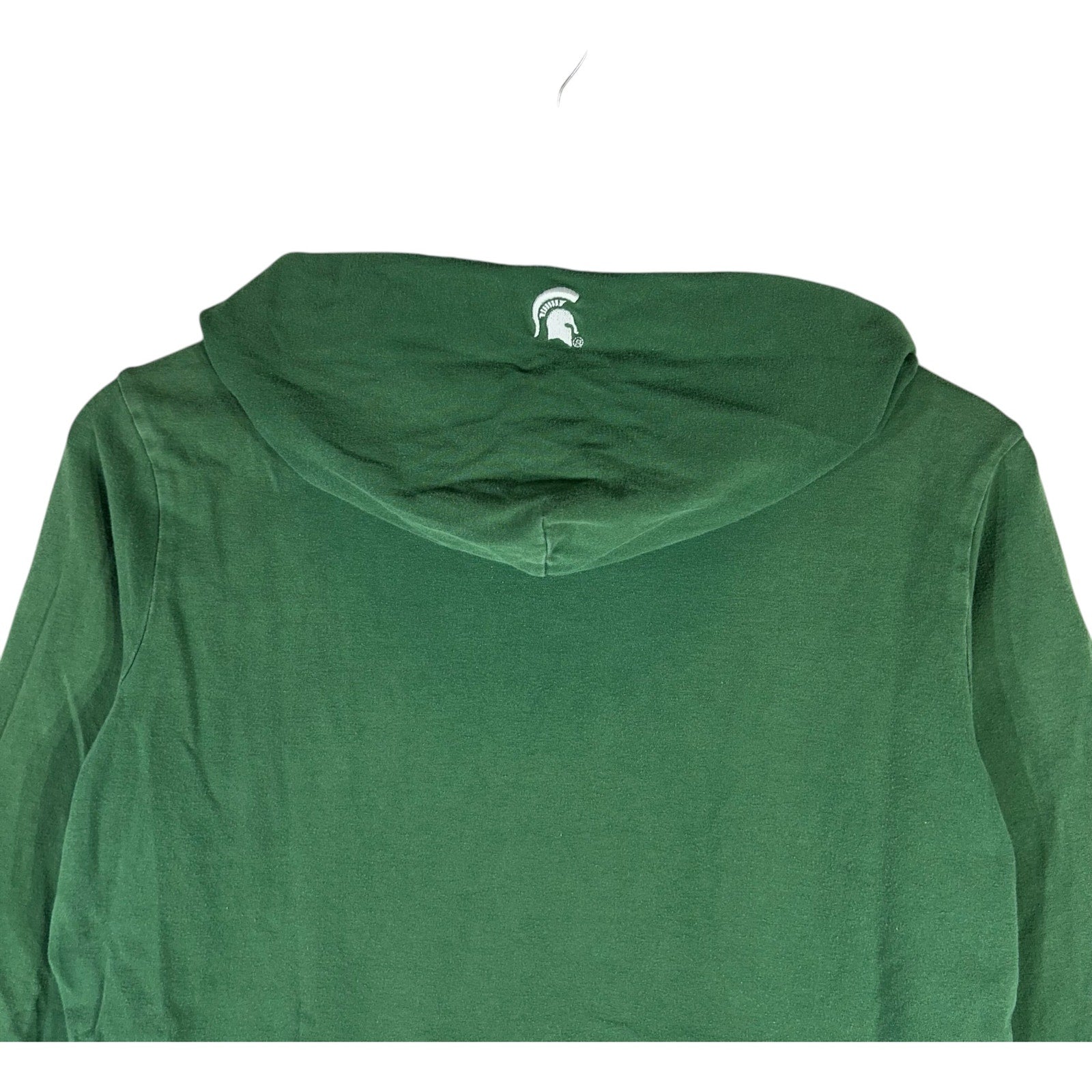 Collection of Youth Nike Center Swoosh Michigan State University Hoodie in a gallery layout