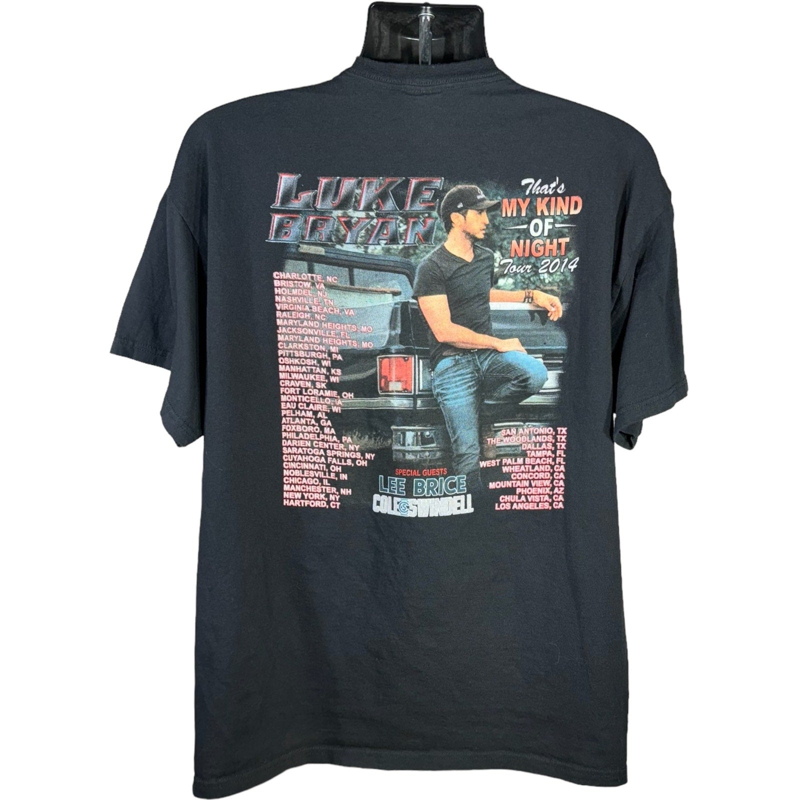 Collection of Luke Bryant Country Concert Tee in a gallery layout