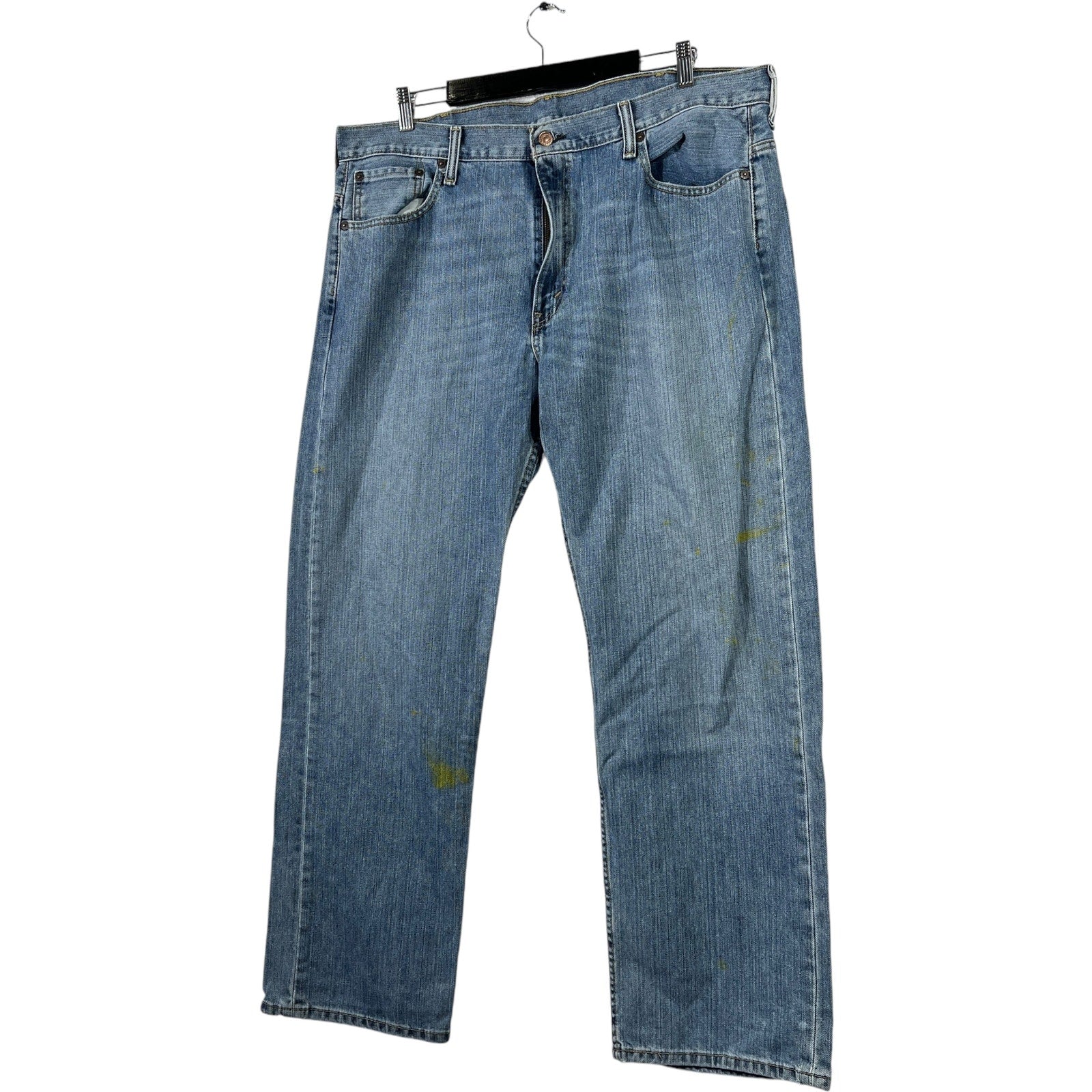 Collection of Levi's Denim Straight Leg Jeans in a gallery layout