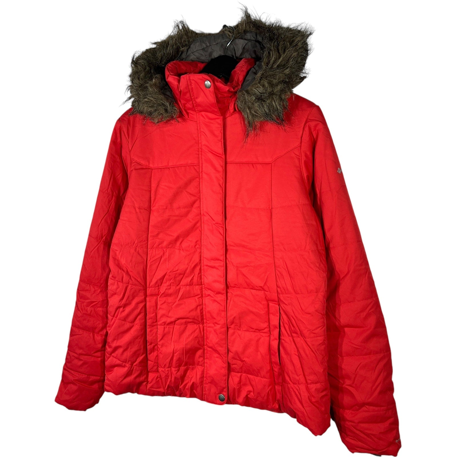 Collection of Columbia Hooded Puffer Jacket in a gallery layout