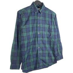 Collection of L.L. Bean Plaid Long Sleeve Flannel in a gallery layout