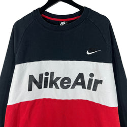 Collection of Nike Air Spellout Crewneck in a gallery layout