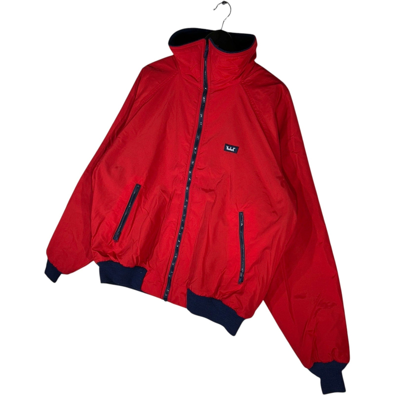 Collection of Vintage Woolrich Nylon Fleece Lined Full Zip Made in USA Jacket in a gallery layout