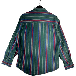 Collection of Eddie Bauer Striped Long Sleeve Button Up in a gallery layout