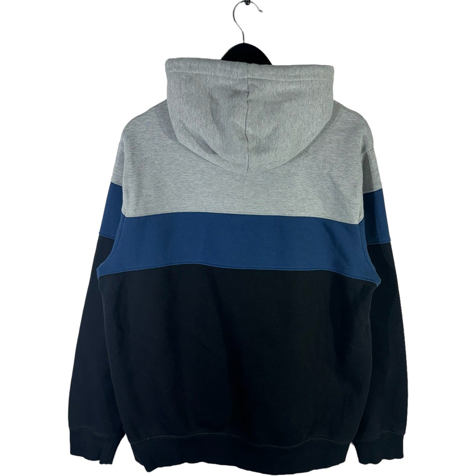 Collection of Harley Davidson Color Block Spellout Hoodie in a gallery layout