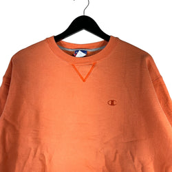 Collection of Champion Small Logo Pullover Crewneck in a gallery layout